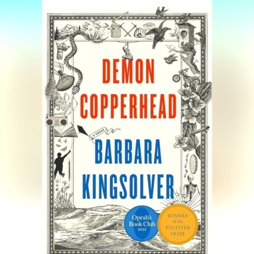 Hard cover Demon Copperhead book